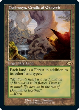 Yavimaya, Cradle of Growth Modern Horizons II - Retro Frame